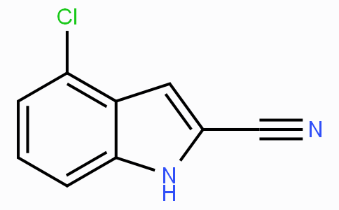 CAS No. 4404-11-9, 4-Chloro-1H-indole-2-carbonitrile
