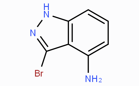CAS No. 885521-25-5, 3-Bromo-1H-indazol-4-amine