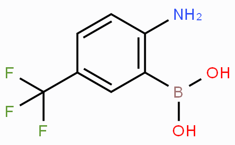 CAS No. 1793091-29-8, (2-Amino-5-(trifluoromethyl)phenyl)boronic acid
