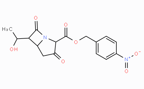 CAS No. 77449-43-5, 4-Nitrobenzyl 6-(1-hydroxyethyl)-3,7-dioxo-1-azabicyclo[3.2.0]heptane-2-carboxylate