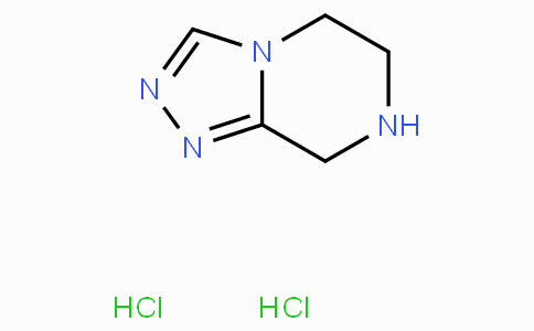 CAS No. 1429056-45-0, 5,6,7,8-Tetrahydro[1,2,4]triazolo[4,3-a]pyrazine dihydrochloride