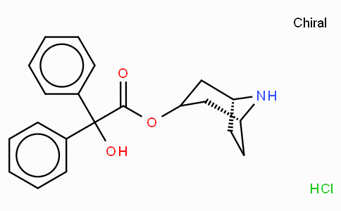 CS16978 | 63516-30-3 | alpha-羟基-alpha-苯基苯乙酸 (3-内型)-8-氮杂双环[3.2.1]辛-3-基酯盐酸盐