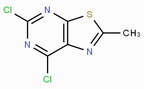 CAS No. 7464-11-1, 5,7-Dichloro-2-methylthiazolo[5,4-d]pyrimidine