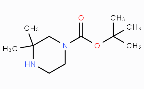 CAS No. 259808-67-8, tert-Butyl 3,3-dimethylpiperazine-1-carboxylate