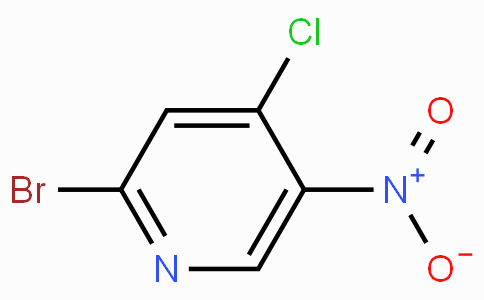 CAS No. 1137475-57-0, 2-Bromo-4-chloro-5-nitropyridine