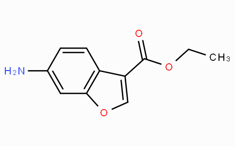 CAS No. 1260788-13-3, Ethyl 6-aminobenzofuran-3-carboxylate
