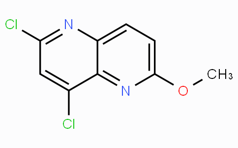 CAS No. 959990-35-3, 2,4-Dichloro-6-methoxy-1,5-naphthyridine