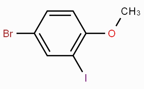 CAS No. 98273-59-7, 4-Bromo-2-iodo-1-methoxybenzene