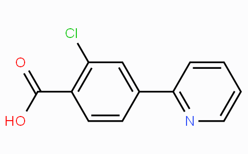 CAS No. 904310-61-8, 2-Chloro-4-(pyridin-2-yl)benzoic acid