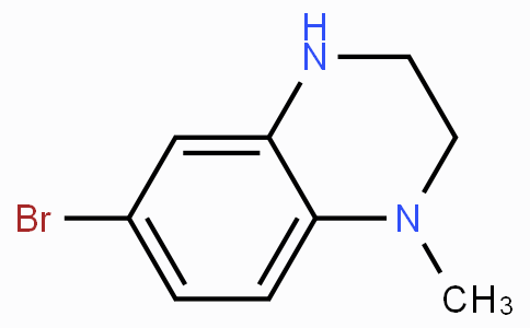 CAS No. 912284-82-3, 6-Bromo-1-methyl-1,2,3,4-tetrahydroquinoxaline