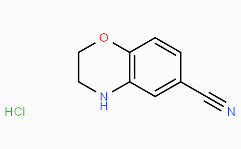 CAS No. 1314984-94-5, 3,4-Dihydro-2H-benzo[b][1,4]oxazine-6-carbonitrile hydrochloride