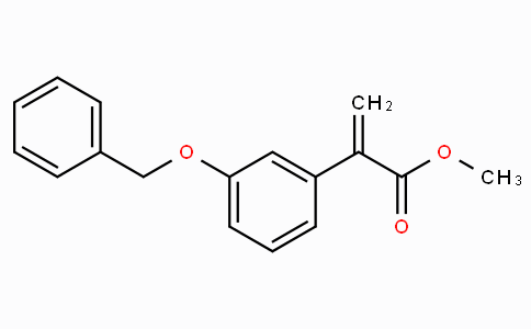 CAS No. 556109-76-3, Methyl 2-(3-(benzyloxy)phenyl)acrylate
