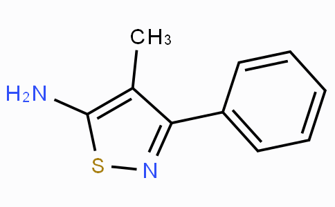 CAS No. 91818-68-7, 4-Methyl-3-phenylisothiazol-5-amine