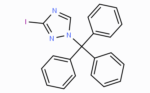 CAS No. 151899-62-6, 3-Iodo-1-trityl-1H-1,2,4-triazole