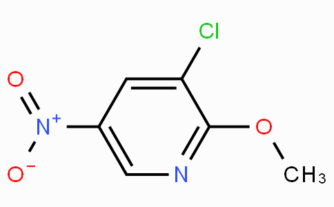 CAS No. 22353-53-3, 3-Chloro-2-methoxy-5-nitropyridine