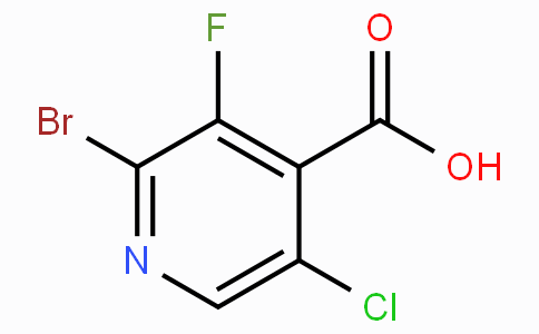 CAS No. 514798-01-7, 2-Bromo-5-chloro-3-fluoroisonicotinic acid