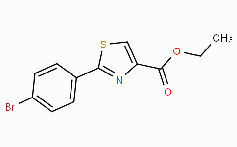 CAS No. 885278-75-1, Ethyl 2-(4-bromophenyl)thiazole-4-carboxylate
