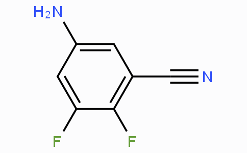 CAS No. 1247885-41-1, 5-Amino-2,3-difluorobenzonitrile