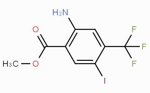 CAS No. 872624-52-7, Methyl 2-amino-5-iodo-4-(trifluoromethyl)benzoate