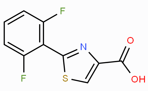 CAS No. 1017452-64-0, 2-(2,6-Difluorophenyl)thiazole-4-carboxylic acid
