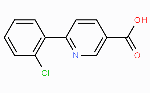 CAS No. 505082-72-4, 6-(2-Chlorophenyl)nicotinic acid