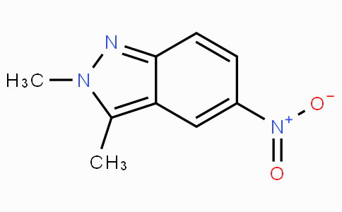 CAS No. 1588440-92-9, 2,3-Dimethyl-5-nitro-2H-indazole