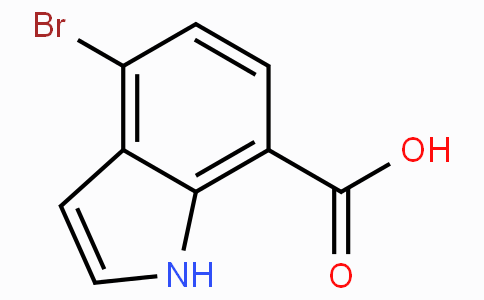 CAS No. 1211594-25-0, 4-Bromo-1H-indole-7-carboxylic acid