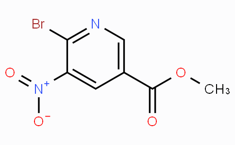 CAS No. 1211519-89-9, Methyl 6-bromo-5-nitronicotinate