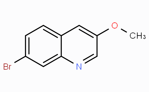 CAS No. 1246548-95-7, 7-Bromo-3-methoxyquinoline