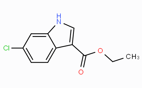 CAS No. 100821-50-9, Ethyl 6-chloro-1H-indole-3-carboxylate