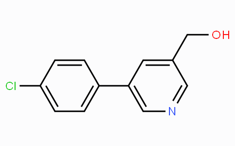 CAS No. 887974-02-9, (5-(4-Chlorophenyl)pyridin-3-yl)methanol