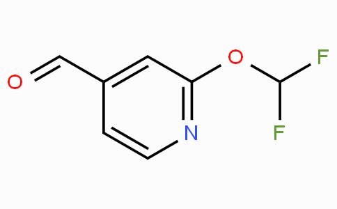 CAS No. 1268517-83-4, 2-(Difluoromethoxy)isonicotinaldehyde