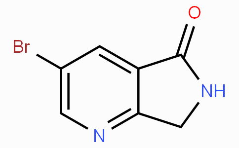 CAS No. 1211589-13-7, 3-Bromo-6,7-dihydro-5H-pyrrolo[3,4-b]pyridin-5-one