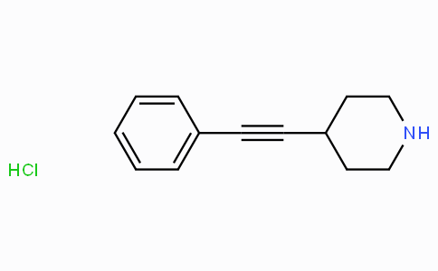 CAS No. 654663-00-0, 4-(Phenylethynyl)piperidine hydrochloride