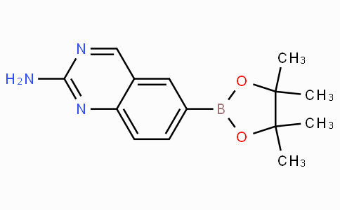 CAS No. 882670-92-0, 6-(4,4,5,5-Tetramethyl-1,3,2-dioxaborolan-2-yl)quinazolin-2-amine