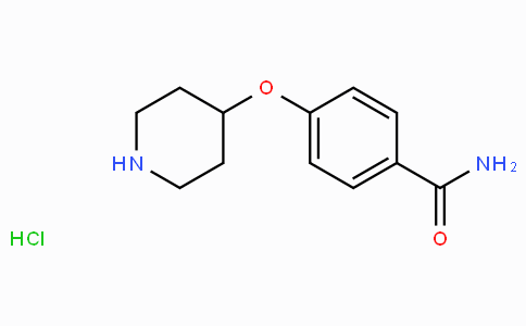 CAS No. 857048-73-8, 4-(Piperidin-4-yloxy)benzamide hydrochloride
