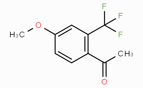 CAS No. 220141-75-3, 1-(4-Methoxy-2-(trifluoromethyl)phenyl)ethanone