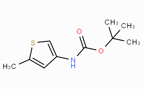 CAS No. 1251734-12-9, tert-Butyl (5-methylthiophen-3-yl)carbamate