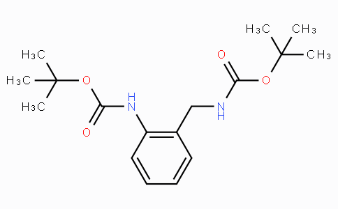CAS No. 263403-72-1, tert-Butyl 2-((tert-butoxycarbonyl)amino)benzylcarbamate
