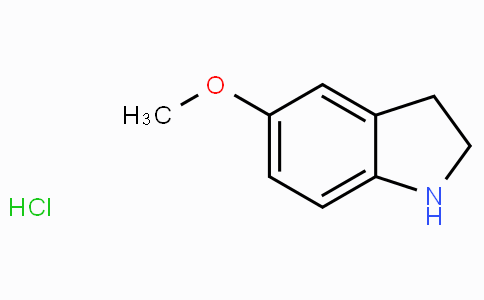 CAS No. 4770-39-2, 5-Methoxyindoline hydrochloride