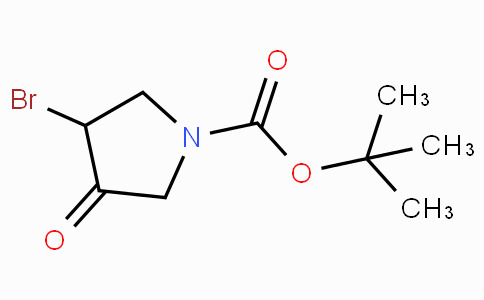 CAS No. 885278-03-5, tert-Butyl 3-bromo-4-oxopyrrolidine-1-carboxylate