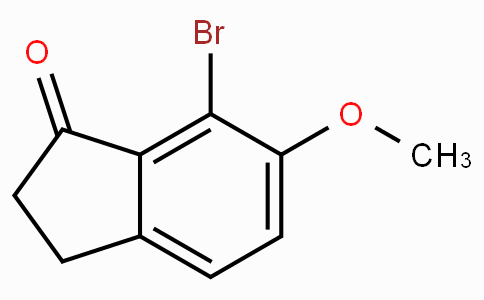 CAS No. 892152-26-0, 7-Bromo-6-methoxy-2,3-dihydro-1H-inden-1-one