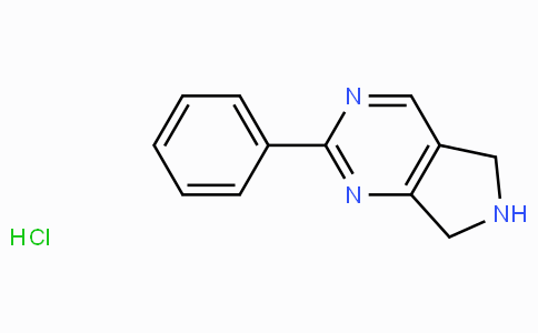 CAS No. 1380571-58-3, 2-Phenyl-6,7-dihydro-5H-pyrrolo[3,4-d]pyrimidine hydrochloride
