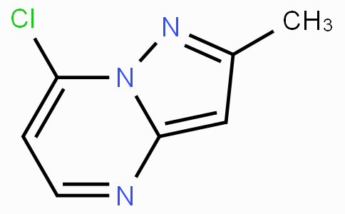CAS No. 954422-25-4, 7-Chloro-2-methylpyrazolo[1,5-a]pyrimidine