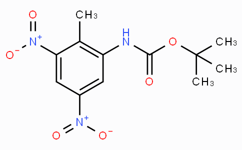 CAS No. 1588441-20-6, tert-Butyl (2-methyl-3,5-dinitrophenyl)carbamate