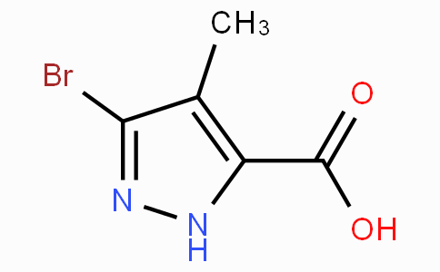 CAS No. 929554-40-5, 3-Bromo-4-methyl-1H-pyrazole-5-carboxylic acid