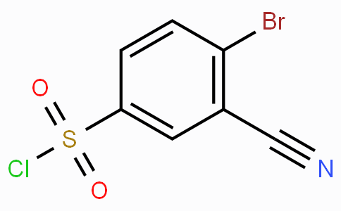 CAS No. 1261583-46-3, 4-Bromo-3-cyanobenzene-1-sulfonyl chloride