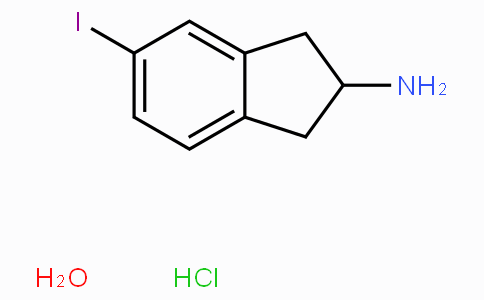 5-Iodo-2,3-dihydro-1H-inden-2-amine hydrochloride hydrate