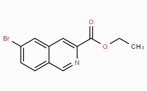 CAS No. 882679-56-3, Ethyl 6-bromoisoquinoline-3-carboxylate