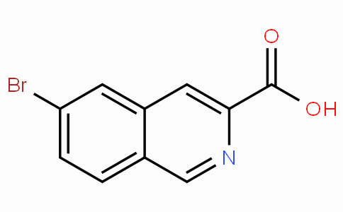 CAS No. 1416713-22-8, 6-Bromoisoquinoline-3-carboxylic acid
